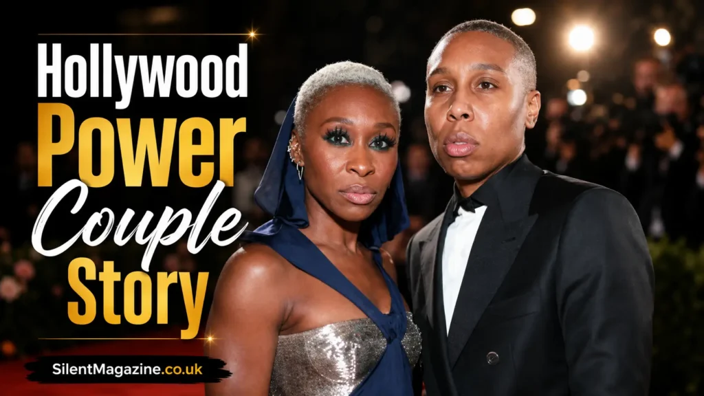 Cynthia Erivo partner Lena Waithe posing together at a glamorous red carpet event for SilentMagazine.co.uk