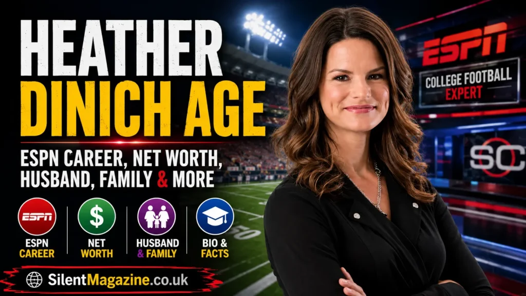 Heather Dinich age and biography image featuring ESPN career, husband, family, net worth, and lifestyle details