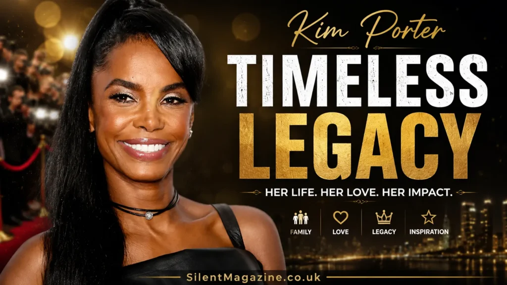 Kim Porter tribute image highlighting her legacy, family life, career, and lasting impact in the entertainment industry