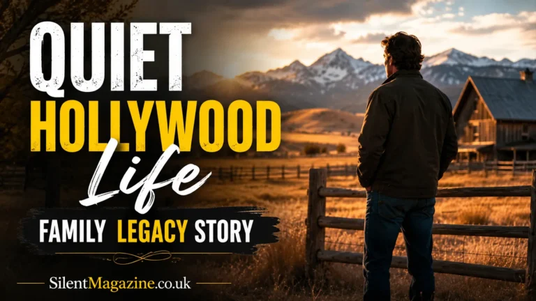 paul qualley standing in a quiet ranch landscape reflecting on his hollywood family background and private life