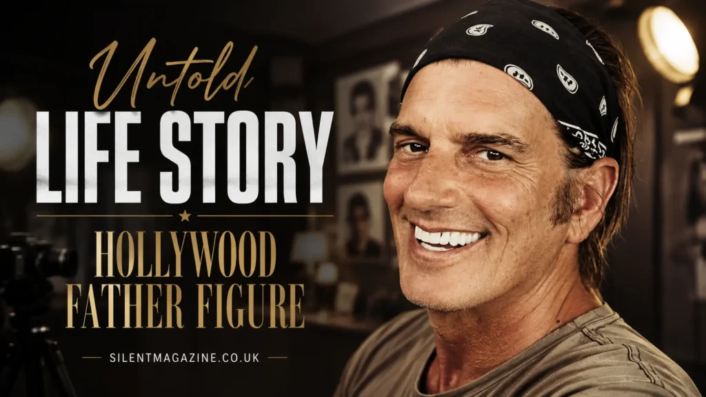 Jeffrey Brezovar inside the life of Milo Manheim’s father portrait style editorial image