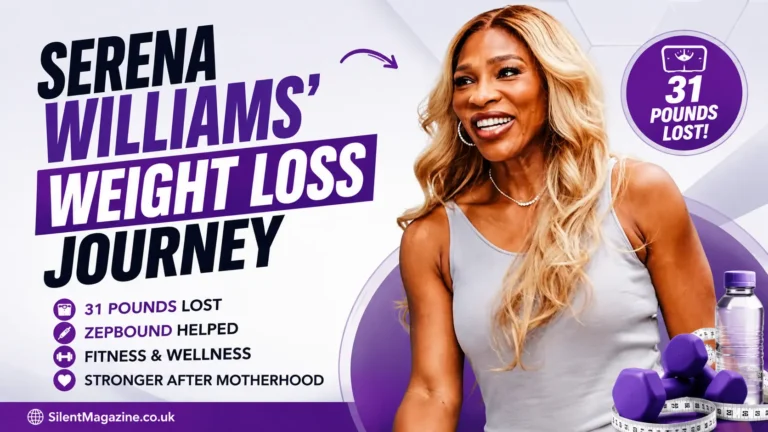 Serena Williams weight loss transformation after motherhood with fitness and Zepbound journey