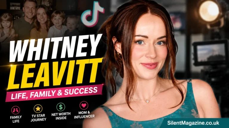 Whitney Leavitt discussing her family life, career journey, reality television success, and growing influence on social media