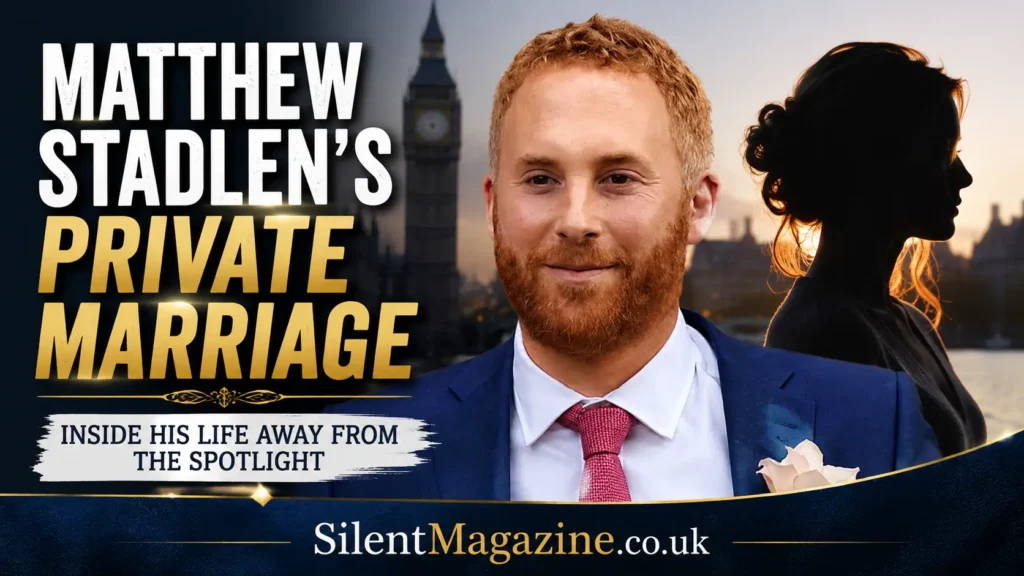 Matthew Stadlen wife and his private marriage and family life